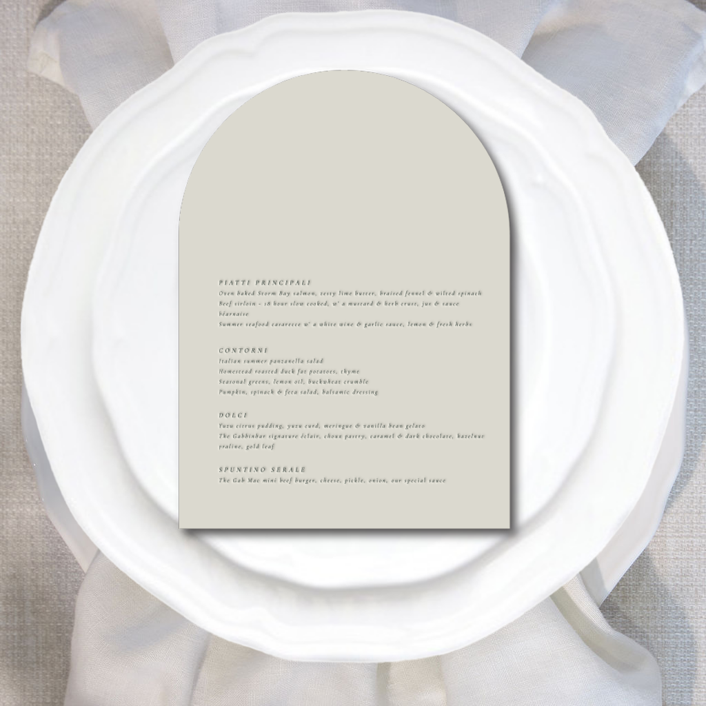 Classic - Menu