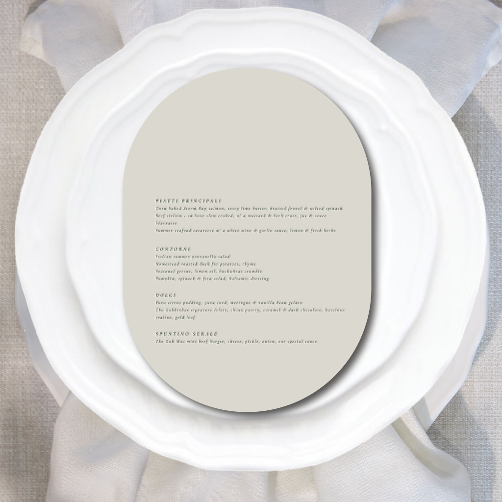Classic - Menu