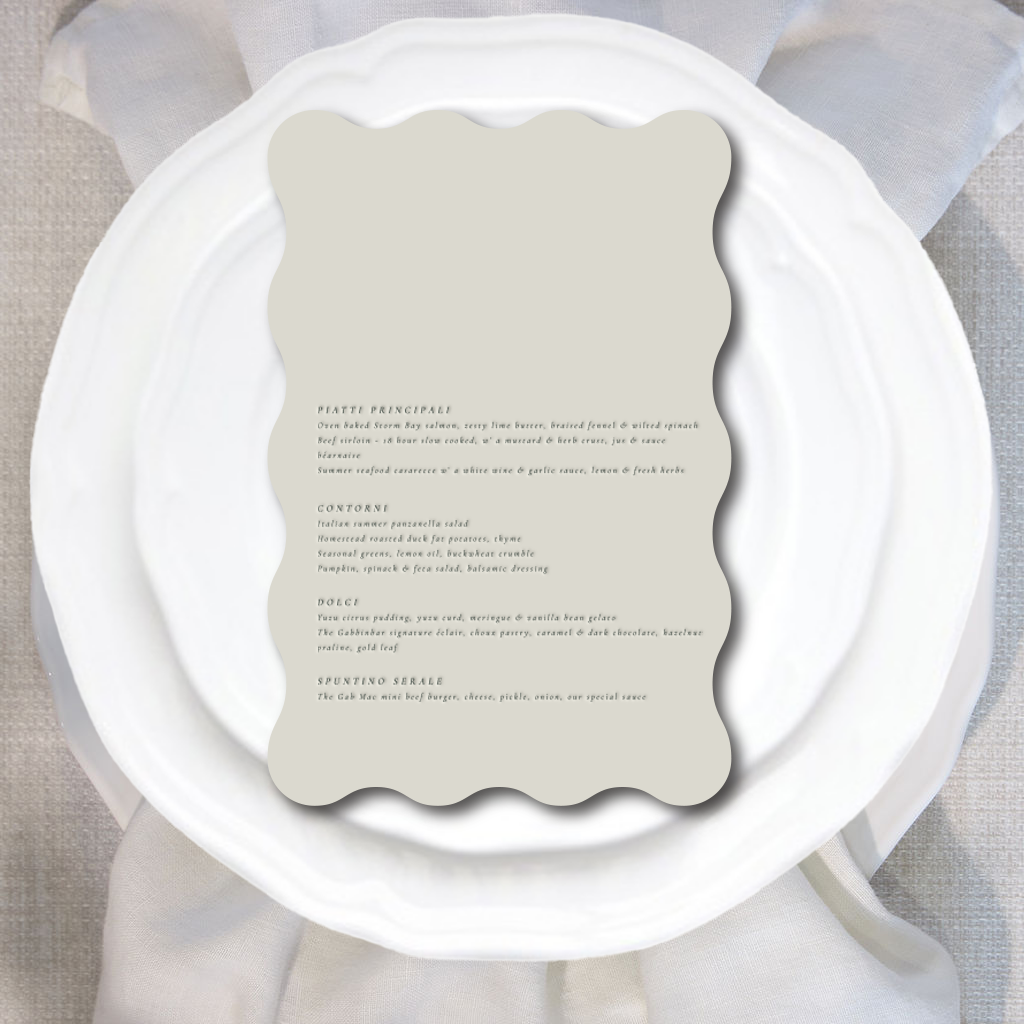 Classic - Menu