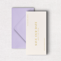 Field - Save The Date Card