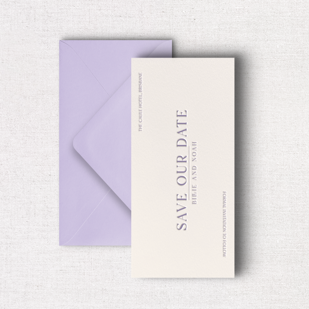 Field - Save The Date Card