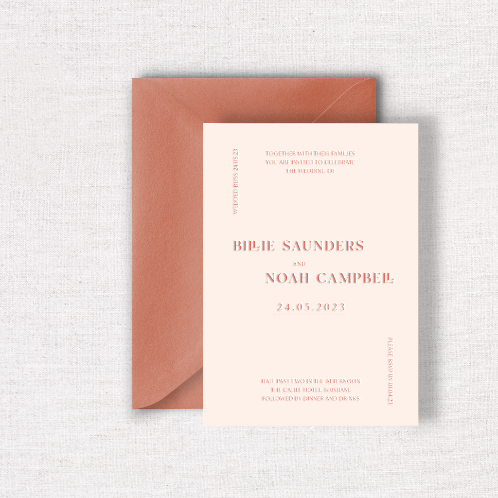 Field - Wedding Invitation