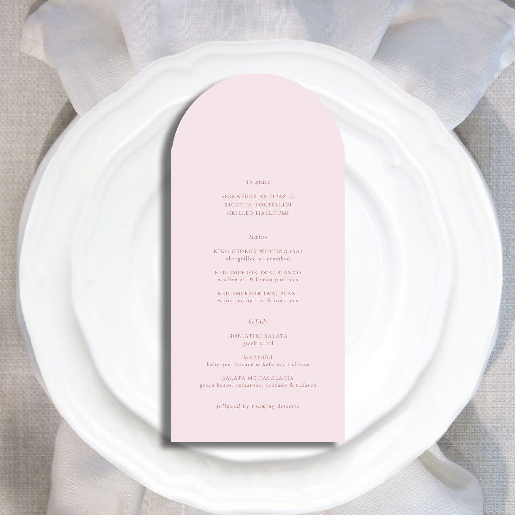 Field - Menu
