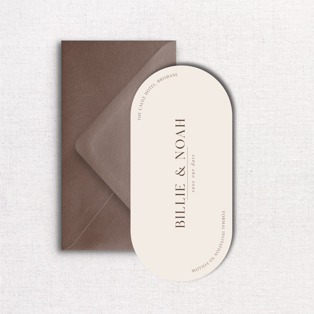 Field - Save The Date Card