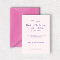 Sherbet - Wedding Invitation