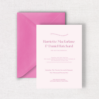 Sherbet - Wedding Invitation